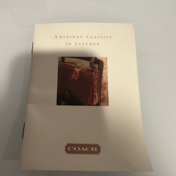 Coach 4082 Tote Bag Semi-Shoulder Navy Leather Purse Pocketbook - Picture 5 of 5